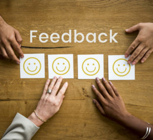 Evaluation Feedback Customer Smiley Response